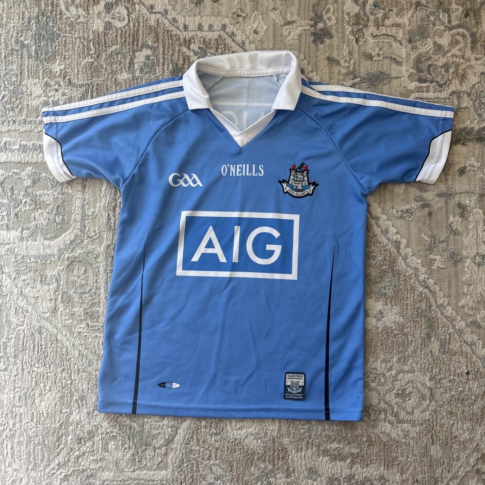 Dublin Ath Cliath 2016 Gaa Shirt Gaelic Oneills Jersey Size Youth 10-11 Years